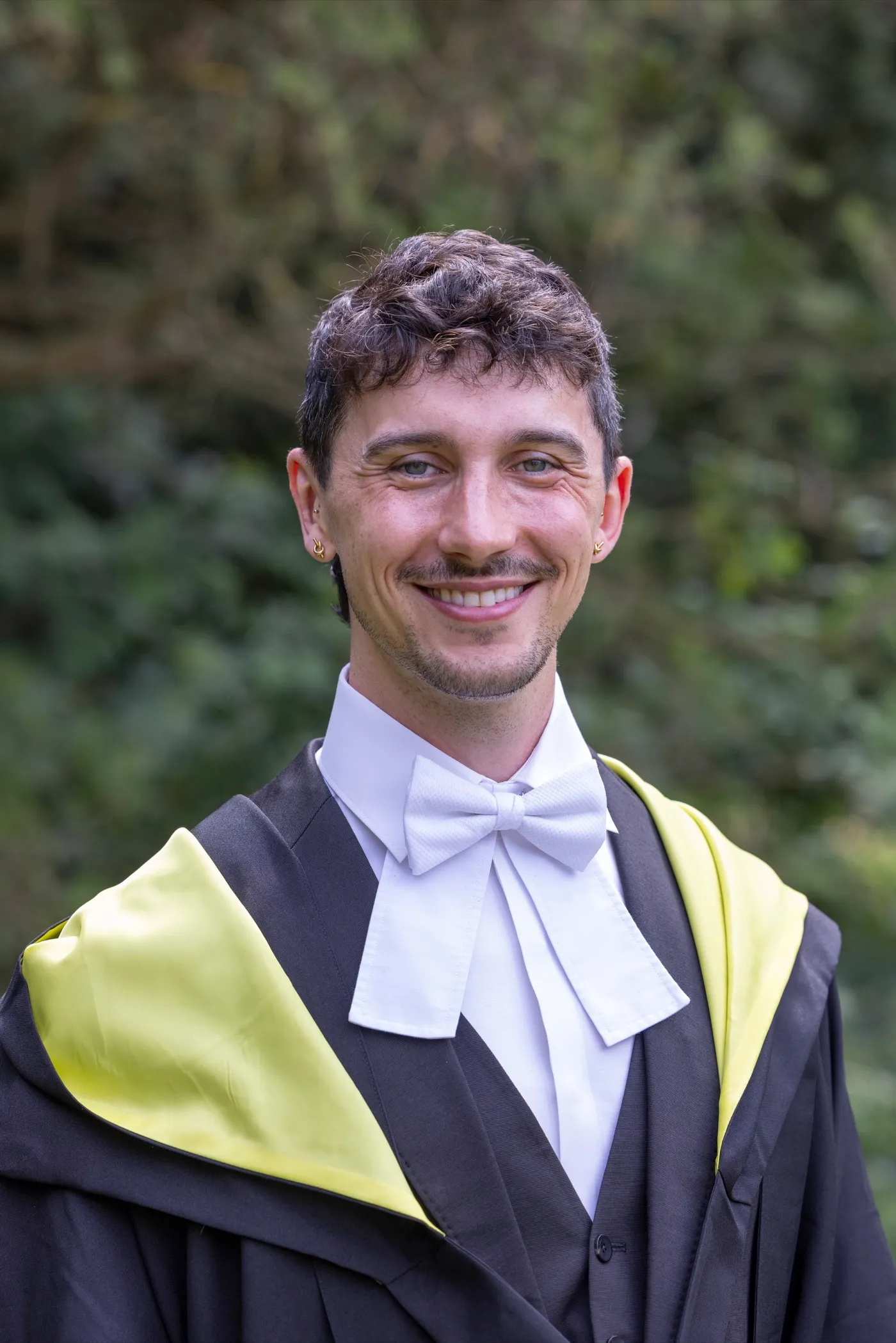 Alec Foster at his University of Cambridge graduation