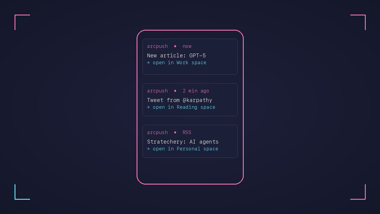 ArcPush — project screenshot